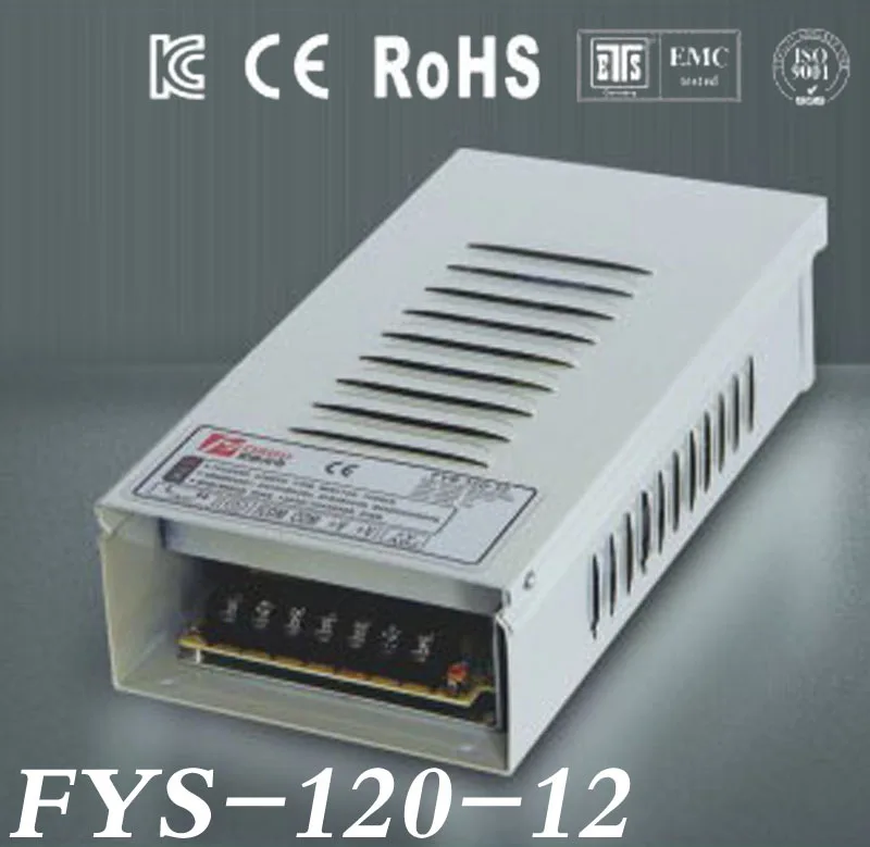 

FYS-120-12 rain Outdoor lighting LED luminous characters waterproof switching power supply transformer 120w 12v