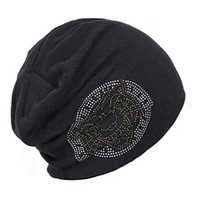 Унисекс хлопковая шапка мужские зимние шапки бини для женщин вязаный берет мужские шапочки одноцветные gorro повседневные Хип-хоп Тюрбан маска шапки