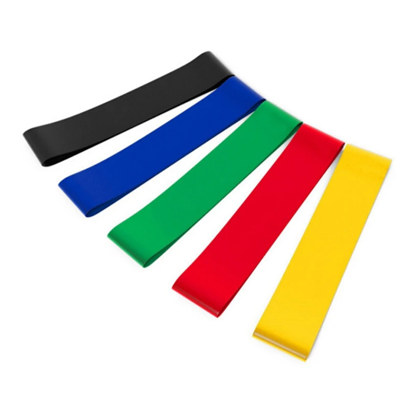 

High Elastic Yoga Training Loop Latex Tension Resistance Fitness Ring Band Exercise Stretching Strap Band 2018