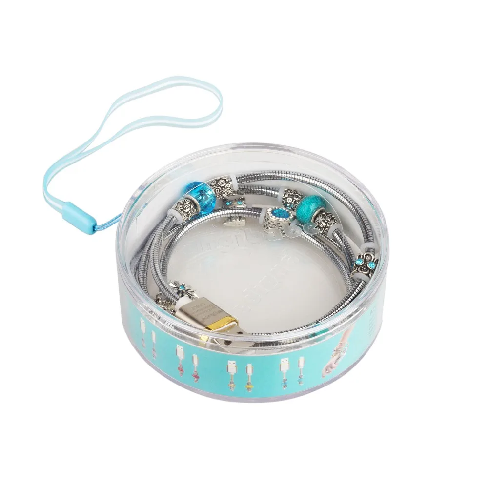Blue& Silver Cable