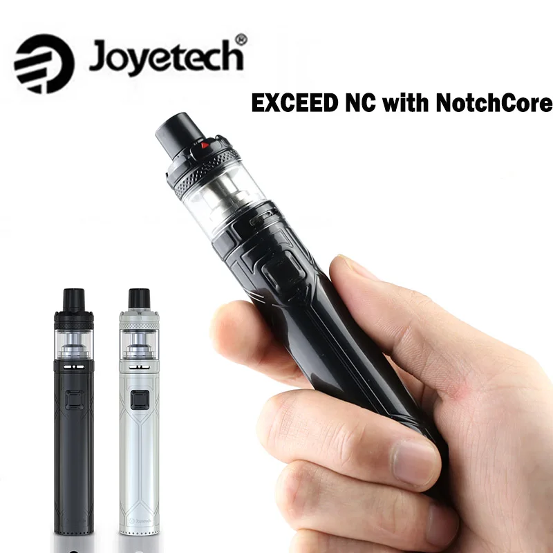 

Joyetech EXCEED NC with NotchCore Kit Built in 2300mAh 2.5ml Capacity NotchCoil Coil Electronic Cigarette