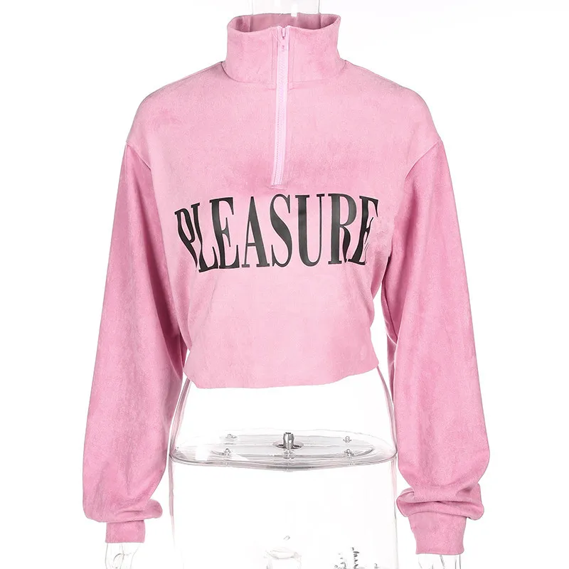 cropped hoodie