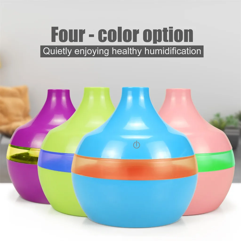 2019 NEW USB Air Aroma Essential Oil Diffuser LED Ultrasonic Aromatherapy Humidifie humidifier decoration | Дом и сад