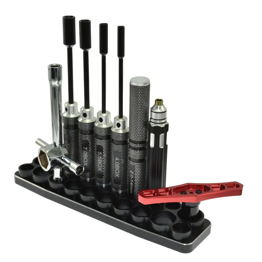 RC Model Screw Driver Aluminium alloy Shelf Hex Screwdriver Tool Kit