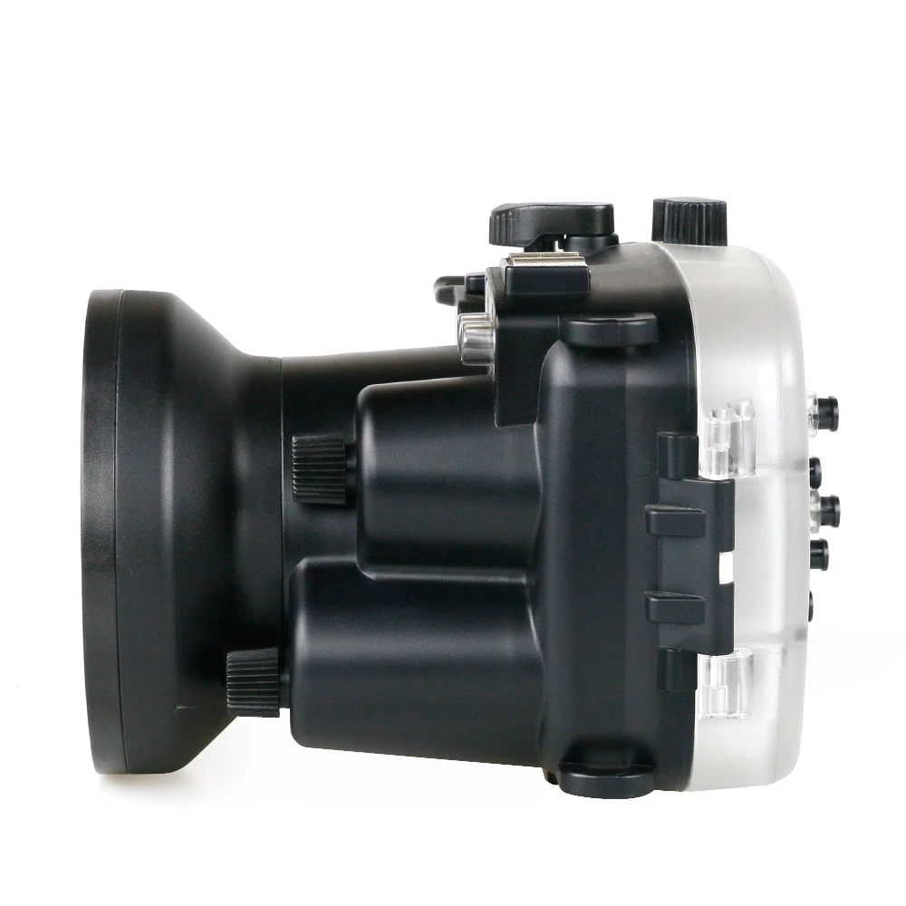 For Fujifilm X-M1 Camera 16-50mm Waterproof Housing Water Case 40m Depth Rating Underwater Run Camera Functions Freely Shooting