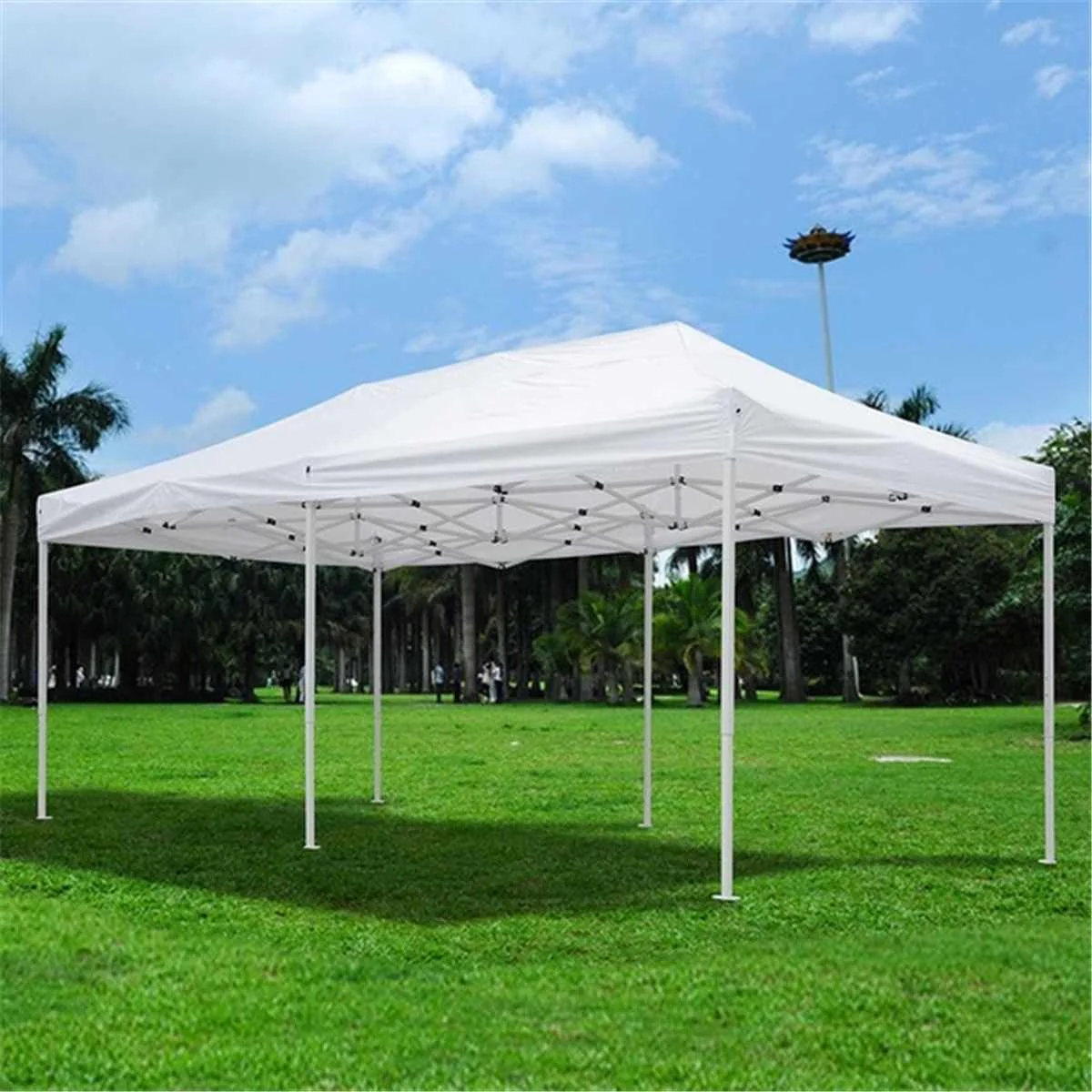 3x6 m reemplazo de gran tamaño Oxford Tarp impermeable tienda de jardín protección solar Gazebo toldo marquesina al aire libre mercado sombra anti UV tienda 3x6 m reemplazo de gran tamaño Oxford Tarp impermeable tienda de jardín protección solar Gazebo toldo marquesina al aire libre mercado sombra anti UV tienda