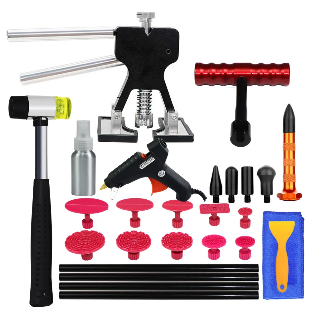 

Tools Paintless Dent Repair Dent Removal Car Body Repair Kit To Remove Dent Puller auto repair tools for car body