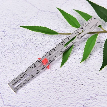 

1PCS 15cm Professional Tailoring Sewing Gauge Ruler Cloth Sewing Measuring Gauging Tools