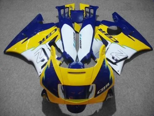 L36-Motorcycle Обтекатели части для CBR600 F 1991 1992 1993 1994 CBR 600 F2 91 92 93 94 сине-белый обтекатель