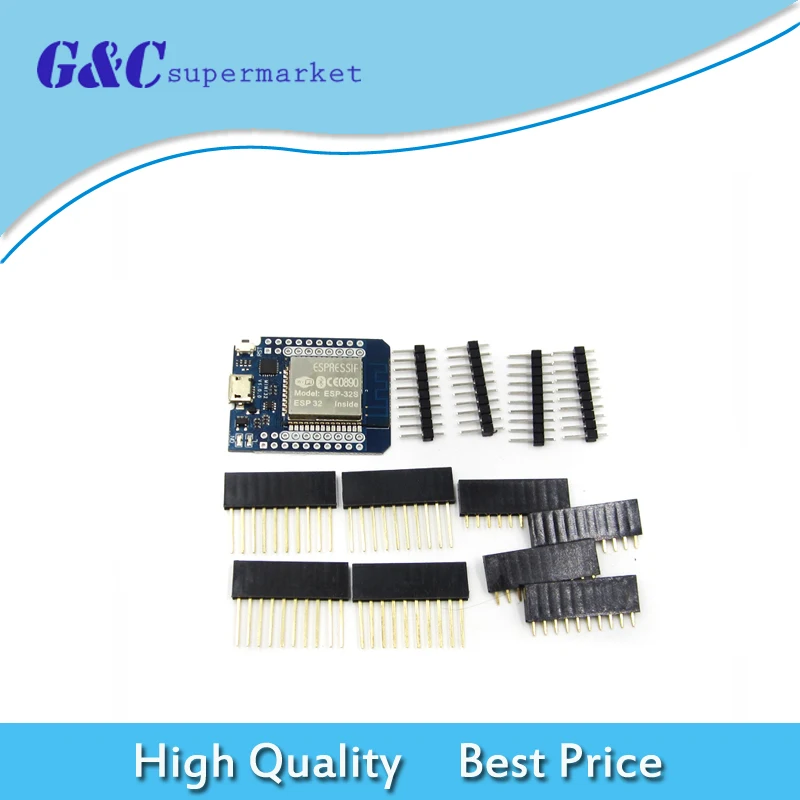 

TTGO ESP32 WiFi Bluetooth For Wemos D1 Mini ESP8266 ESP-32S Integrated Module With Pins