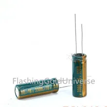 16V 3300 мкФ 3300 мкФ 16V Алюминий электролитические конденсаторы размером: 10*25