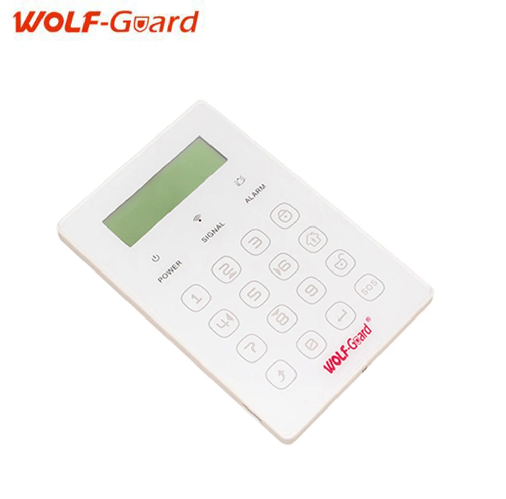 Wolf-Guard беспроводной 433 МГц беспроводной RFID Клавиатура снятие с охраны дома руку для дома GSM охранная сигнализация Система безопасности JP-08C