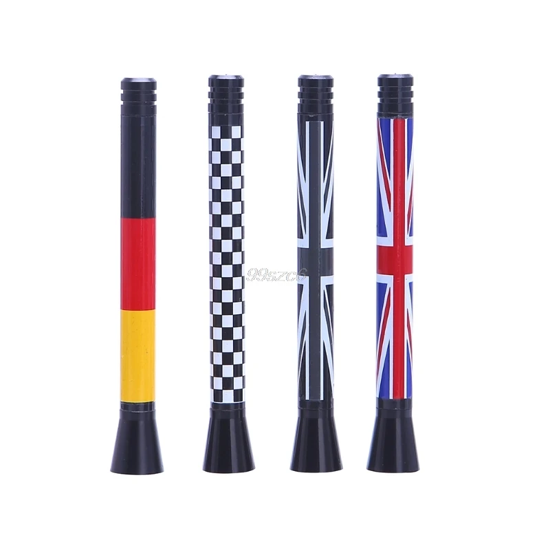 Новая короткая антенна Union Jack с флагом Великобритании для MINI Cooper S R55 R56 R60