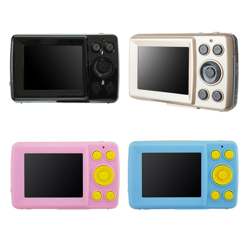 Mini Children Digital Camera 16MP Multi Colored Camera 720P Anti-Shake Video Camcorder Child Birthday Best Gift Toy Camera