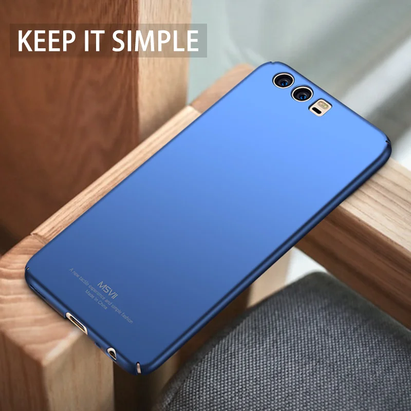 Чехол для Huawei P10 lite MSVII брендовый чехол huawei P9 Роскошный ультра тонкий жесткий ПК