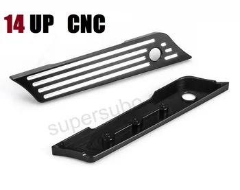 

CNC Cut Saddlebag Latch Cover harley touring latch cover Road King Street Glide FLHX FLHR 14-17