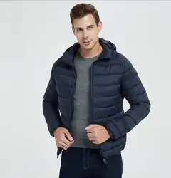 Smeiarar 2018 Для мужчин зимние куртки стеганые утепленные парки Для мужчин Повседневное мода стоять воротник теплое пальто одноцветное Цвет