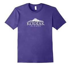 Возьмите брендовая мужская рубашка Kodiak Alaska футболка, Alaskan City Tee