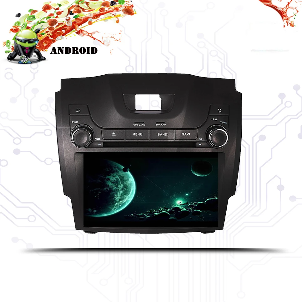 Cheap Android 9.0 Car GPS Navigation DVD player autostereo For Chevrolet Holden S10 TRAILBLAZER ISUZU D-MAX HeadUnit Multimedia Screen 5