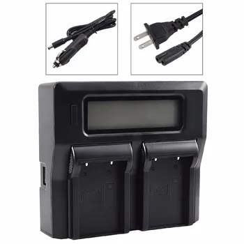 

DSTE US Plug LCD Dual Battery Charger with USB Port for Nikon EN-EL5 Battery