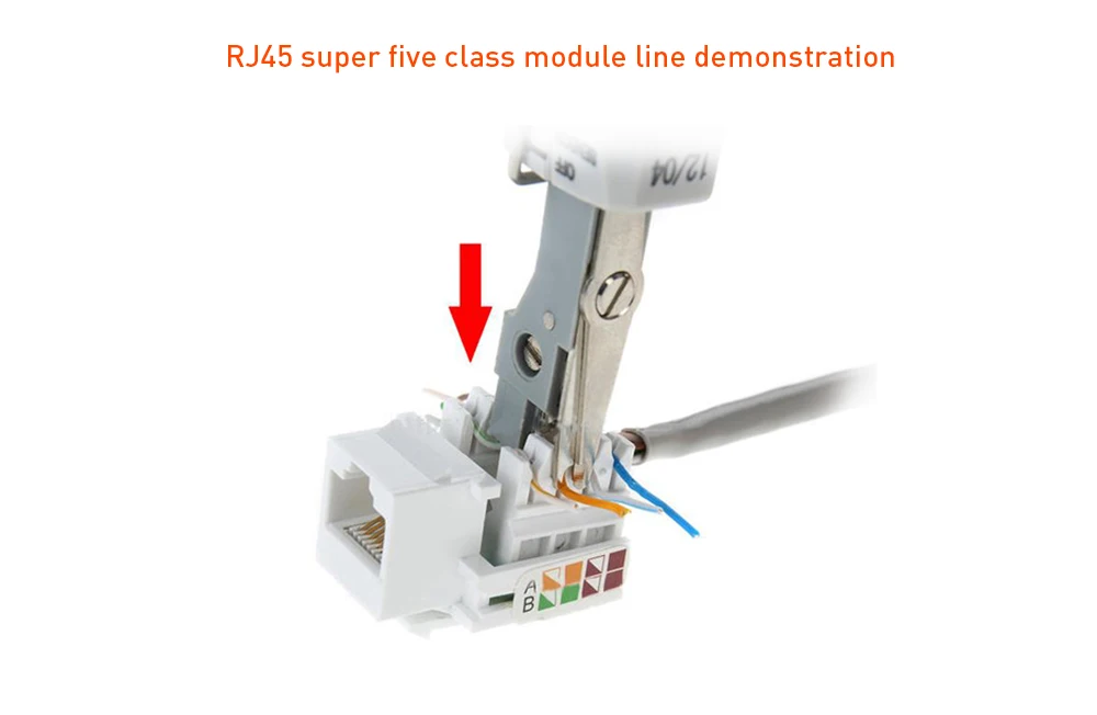 Синий Krone Lsa-plus инструмент телекоммуникационный телефонный кабель RJ11 RJ45 сетевой комплект профессиональный