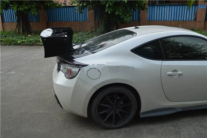 Настоящее углеродное волокно GT Крыло Спойлер для Toyota Gt 86 Gt86 Subaru brz задний спойлер Профессиональный трек автомобиля аксессуары для укладки