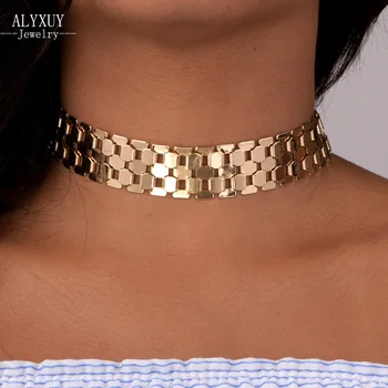 

Fashion jewelry cool Scale design choker collar necklace N1931