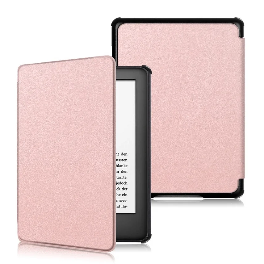 RoseGold Магнитный смарт-чехол для Amazon, Kindle 10-го поколения, релиз SlimShell для Kindle, чехол с умным пробуждением и сном - Цвет: RoseGold