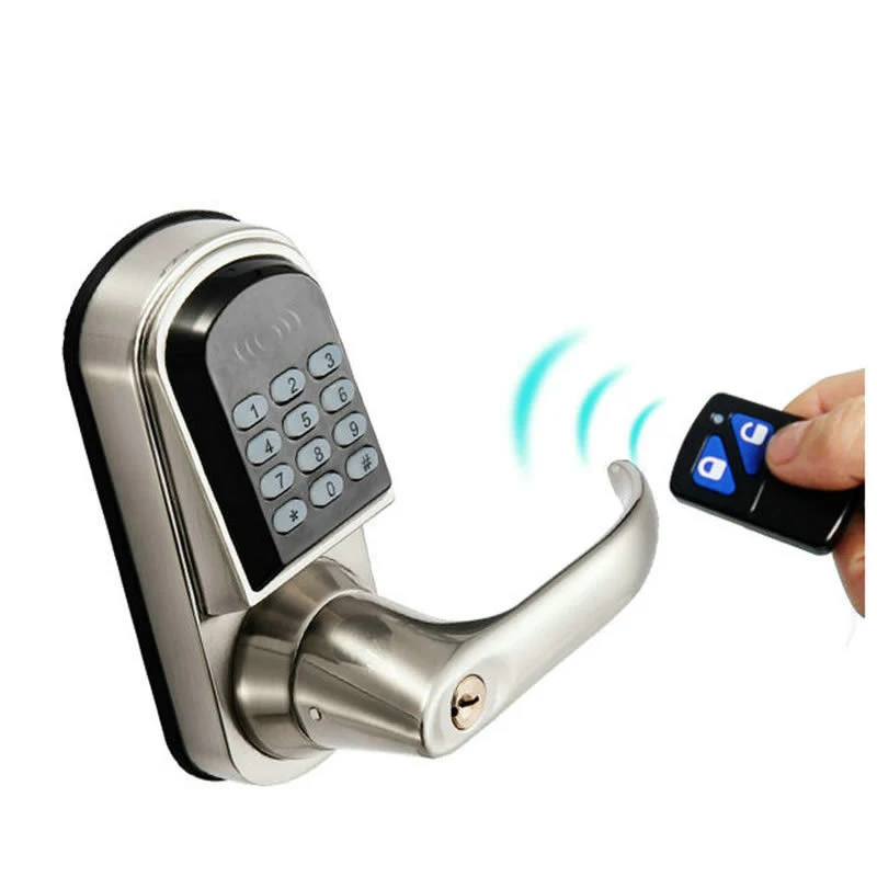 Electronic Password remote control button door lock castle central locking door lock Home Bedroom locks indoor door lock L59