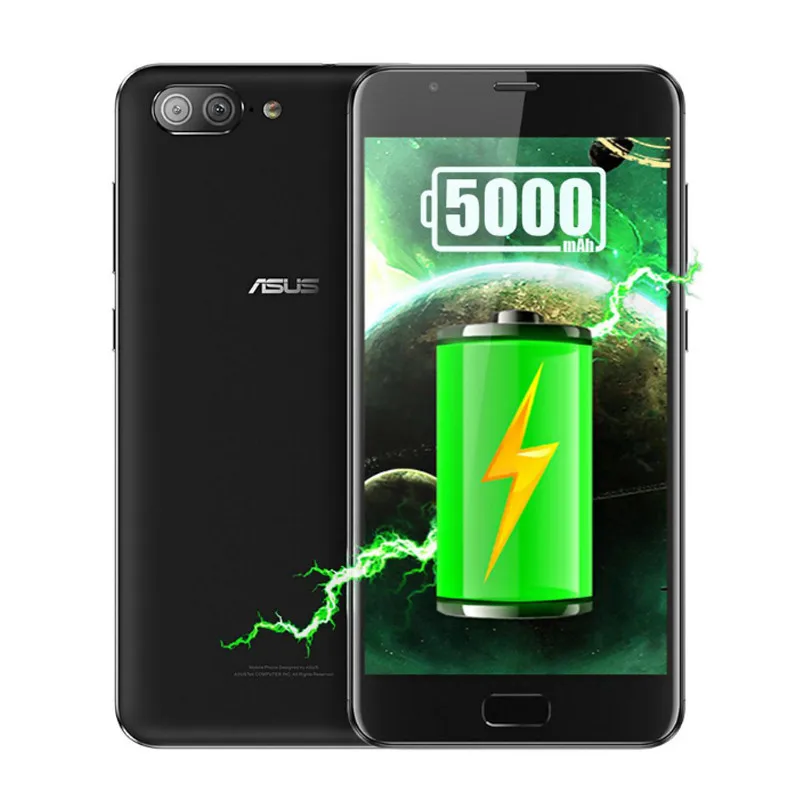 Смартфон ASUS Zenfone 4 max plus X015D, 5000 мАч, большая батарея, 5,5 дюймов, четыре ядра, MT6750, Android 7,0, 3 Гб ram, 32 ГБ, мобильный телефон