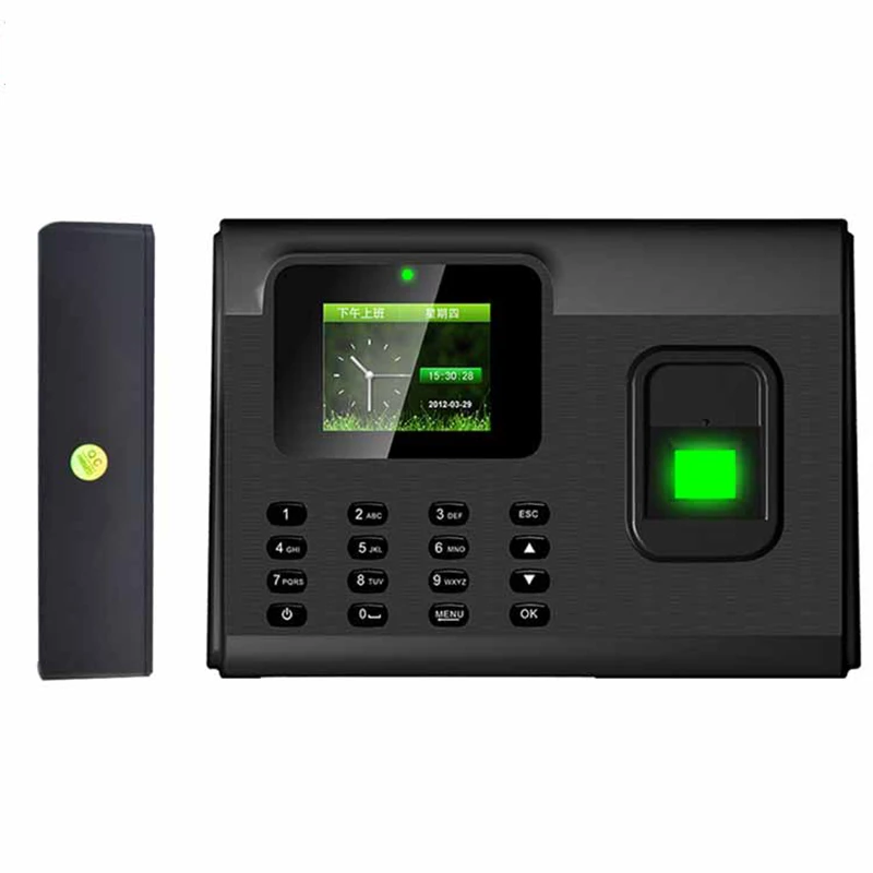 Биометрическая дактилоскопическая система Система учёта времени USB доступа Управление отпечатков пальцев сотрудника, время, часы машина посещаемости времени TCP IP
