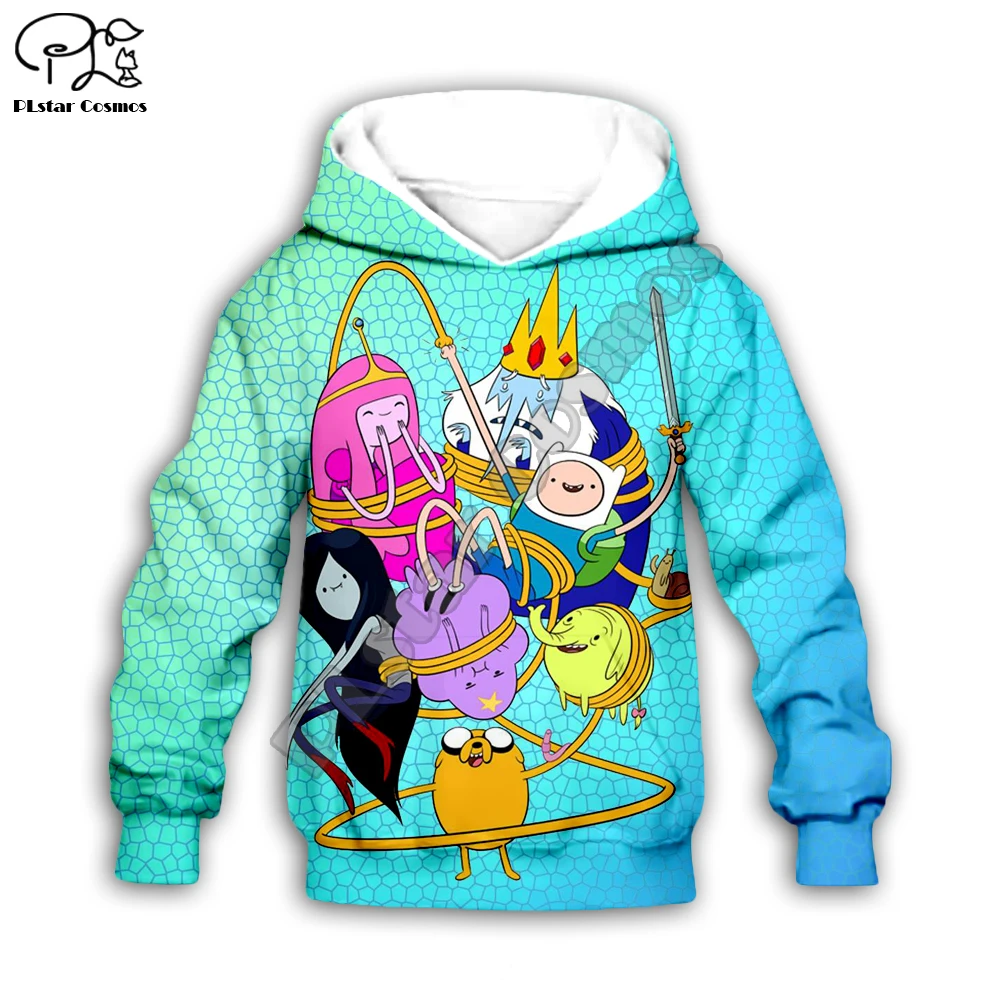 

Adventure Time Finn Jack Kids Hoodies sweatshirts 3D print t shirts boy girl clothing Cartoon anime Jacket coat/shorts/pants