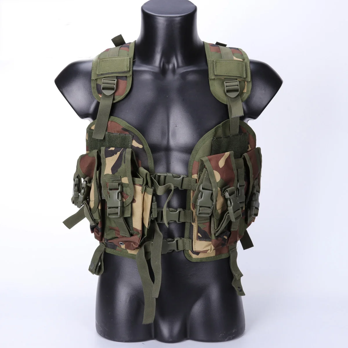 

2019 New Outdoor tactical vest Seals Commando hunt The Horse First CQB LBV Modular Turn Assault Vest Water bag vest tactical
