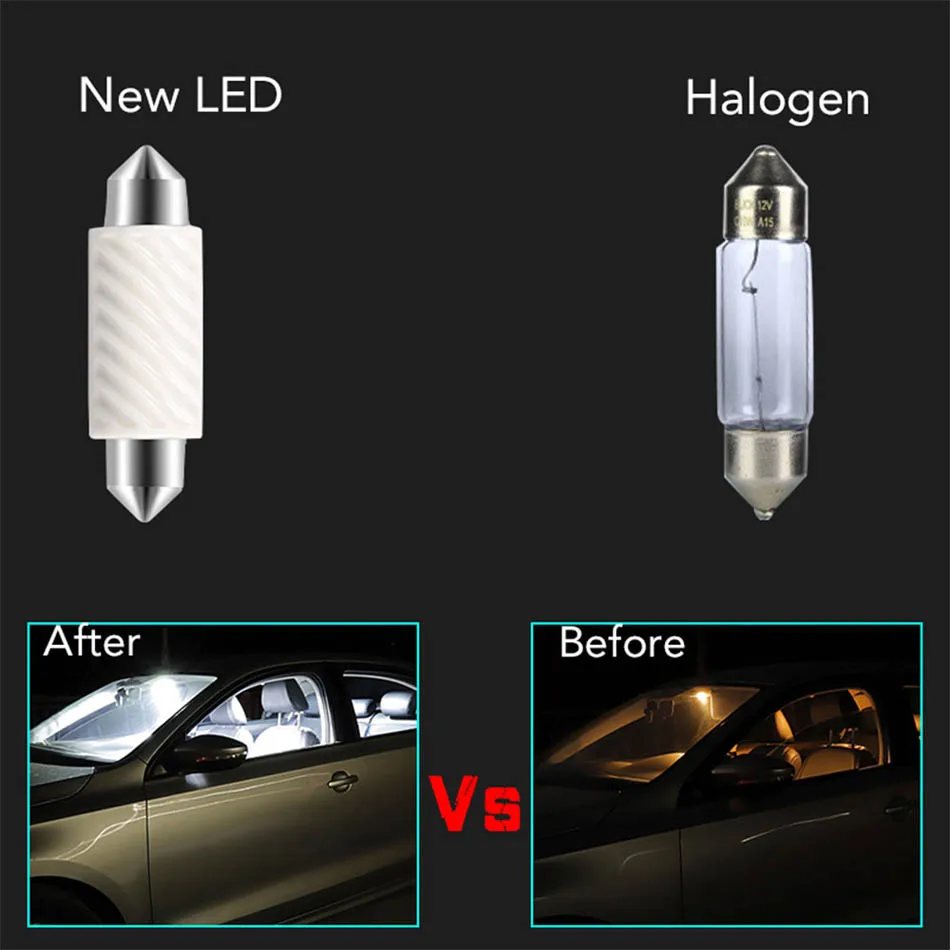 C5W C10W Car Led Signal Lamp (5)