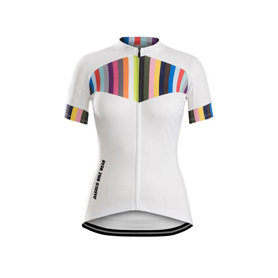 2016 NEW white cycling jersey / women clothing bicycle wear short