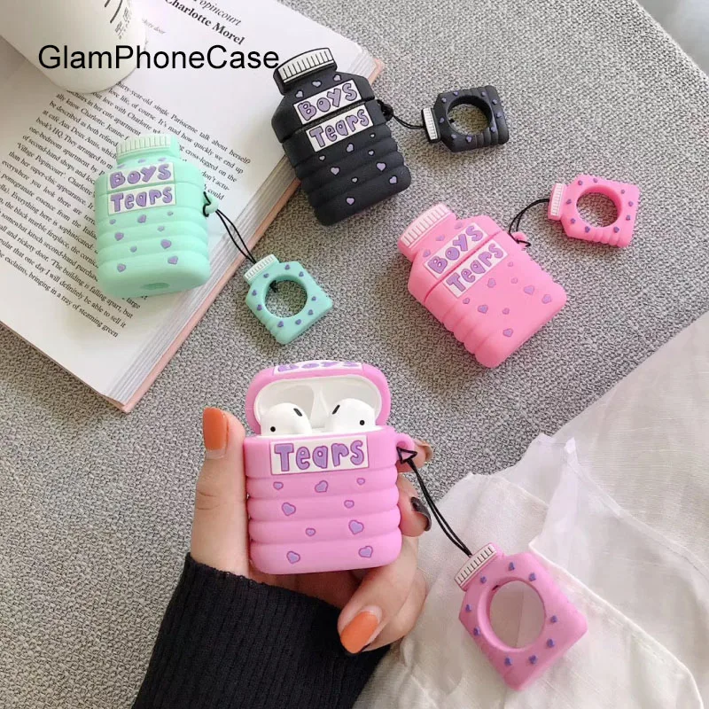 GlamPhoneCase бутылка для минеральной воды Airpods1/2 поколение защитный чехол Apple