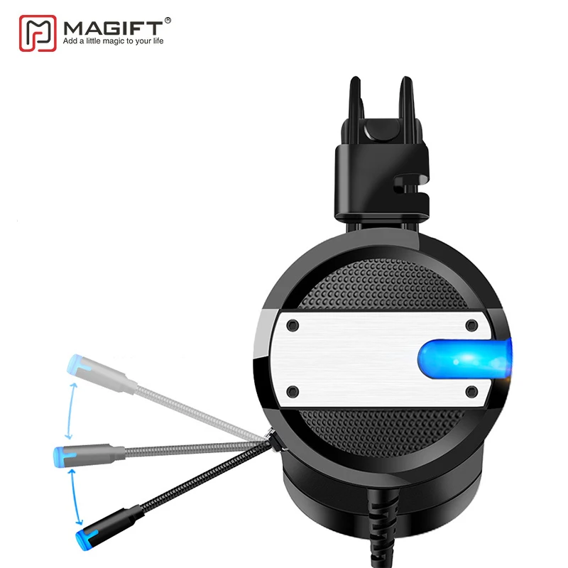 MagiftA10 игровая гарнитура стерео наушники с микрофоном для компьютера PC ноутбук USB