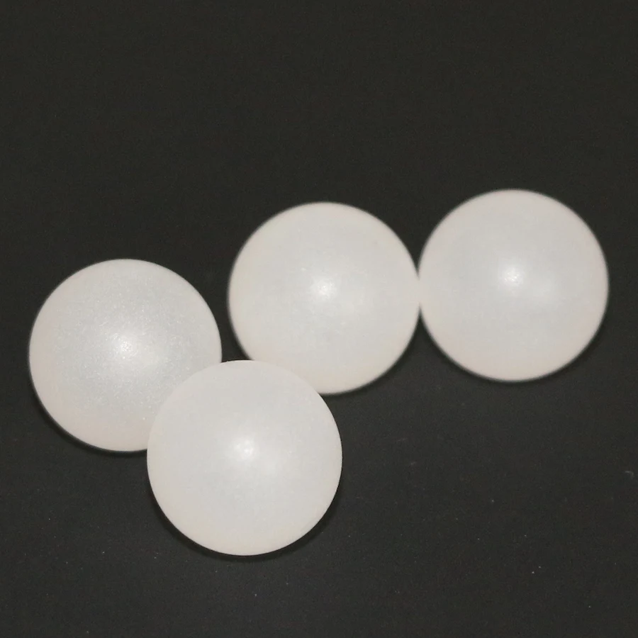 

20mm 10pcs Polypropylene ( PP ) Plastic Sphere Solid Precision Balls for Ball Valves and Bearings
