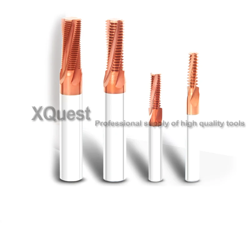 Твердосплавная Резьбовая фреза XQuest HRC60 UN 10 24 12 1/4 5/16 3/8 CNC UNF 32 28 28|Фреза| |