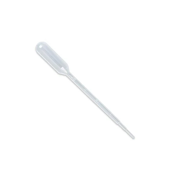 20 x 3ml Disposable Graduated Plastic Pipettes for Gold Panning. 