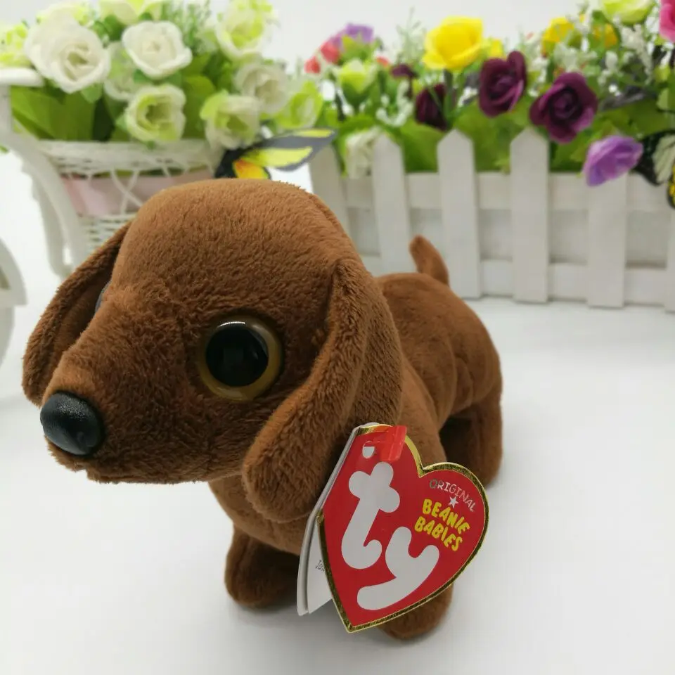ty beanie baby frank the dachshund