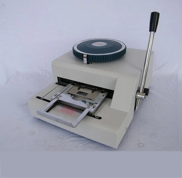 

standard identity cards embossing machine by hand