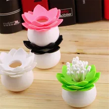 Лотоса Держатели Для Зубочисток держатель ватных тампонов коробка для хранения выбрать зуб выбрать чехол домашний декор MA870661