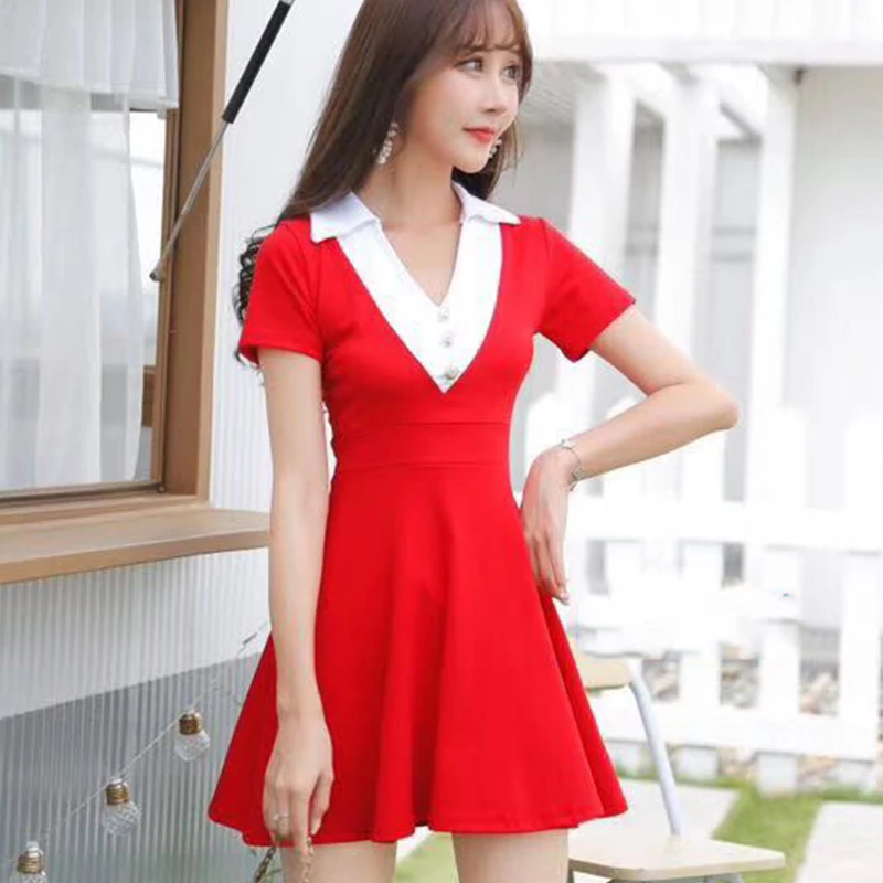 v-neck Women's Clothing dresses fashion brand summer style mini-dress vestidos de fiesta de noche moda feminina Ladies new