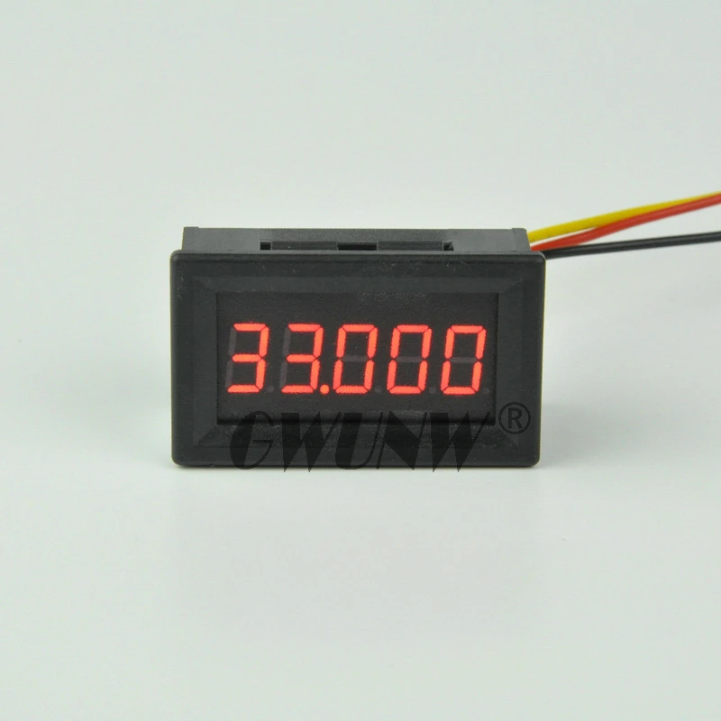 GWUNW BY536V DC 0 33 000 V (0 33V) измеритель напряжения Цифровой вольтметр 5 бит высокая