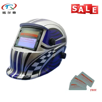 

Automatic Welding Solar Power Lithium Battery Welder Tools Shade Din9-13 Full Face Grinding Mask Welding Helmet HD79-2200DE