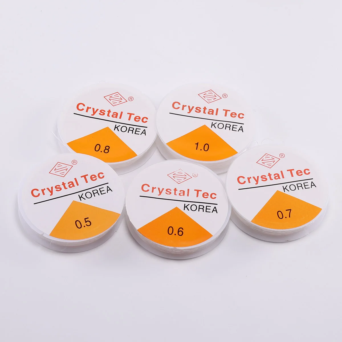 

1 Roll 0.4-1.0mm Transparent Dia Crystal Stretchy Elastic Rope String Line Cord Beading Beads For DIY Jewelry Making Bracelet