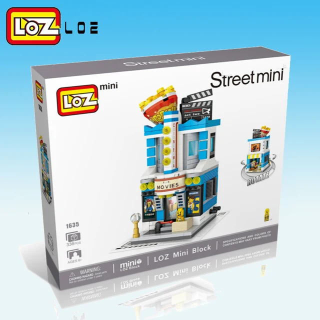 LOZ Building Blocks City View Scene Coffee Shop Retail Store Architectures model  Assembly Toy Christmas Gift for Children Adult 5