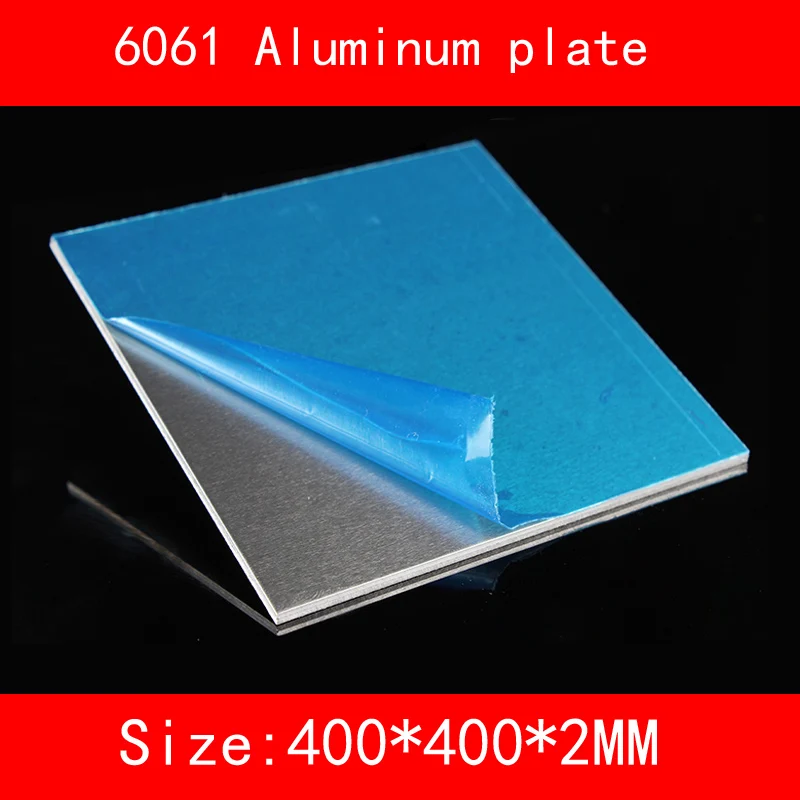 

6061# Aluminum plate 400*400*2mm (3mm,4mm,5mm thickness)