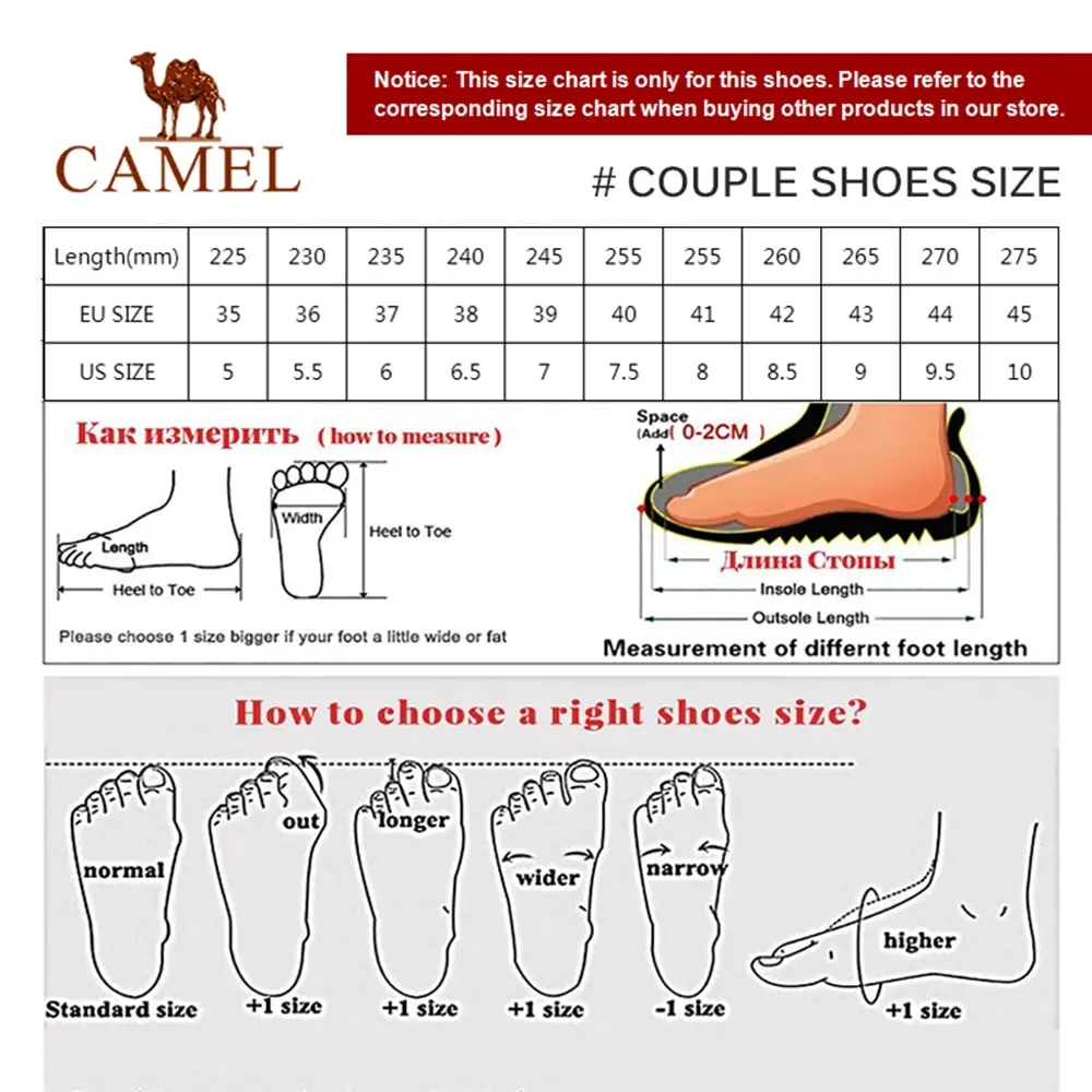 CAMEL/мужские и женские сандалии для прогулки, водонепроницаемая Нескользящая Высококачественная обувь для пешего туризма, пляжные сандалии для скалолазания